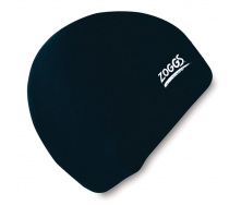 Шапочка для плавания Zoggs Silicone Jr Черный One Size (1000-300709.BK)