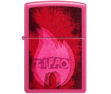Зажигалка бензиновая Zippo Abstract Zippo Design Розовый (46572)
