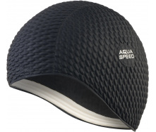 Шапочка для плавания Aqua Speed Bombastic Черный One Size (1000-104-07)