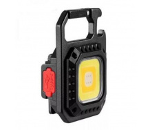 Фонарь-брелок аккумуляторный c карабином Rablex RB439 60 ​​мм Black
