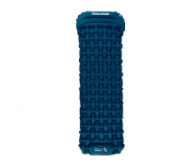 Коврик надувной Naturehike CNK2300DZ0001 с подголовником 198х59х6.5 см Темно-синий (1047-6976023929496)