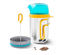 Набор чайник с френч-прессом Biolite Campstove KettlePot & Coffee Set 1,5 л Мультицвет (1033-BLT BNA0101)