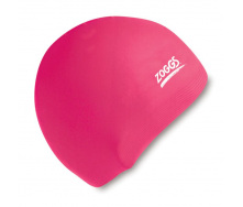 Шапочка для плавания Zoggs Silicone Jr Розовый One Size (1000-300709.PK)