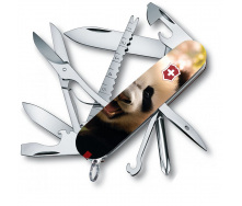 Складной нож Victorinox Fisherman Animal 91 мм 19 функций Панда (1.4733.7_F1110pw)