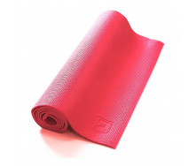 Коврик для фитнеса LiveUp PVC Yoga Mat 173x61x0.4 см Розовый (1000-LS3231-04p)