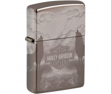 Зажигалка бензиновая Zippo Harley Davidson Серый (48799)