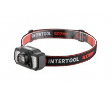 Фонарь налобный Intertool-Storm 3Вт x 120Лм x 1200мAч 7 (LB-0311)