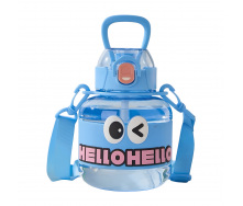 Детская бутылка для воды YIWU Hello-Hello 680 мл Голубой (HP-14-46BL)