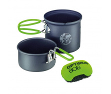 Котелок с крышкой-сковородкой Optimus Terra Solo Cookset 0.6 л Серый (1017-8020708)