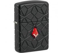 Зажигалка бензиновая Zippo Diamond Pattern Design Черный (46756)