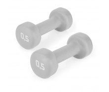 Гантели для фитнеса 2х0.5 кг Spokey SHAPE IV Серый (s0350)