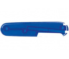 Задняя накладка для ножа Victorinox с штопором blue translucent 84 мм (C.2602.T4)