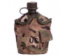 Фляга с котелком V-1л в чехле SP-Sport TY-4834 Камуфляж Woodland