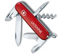 Складной нож Victorinox Spartan Ukraine 91 мм 12 функций Ukraine (1.3603_T0140u)