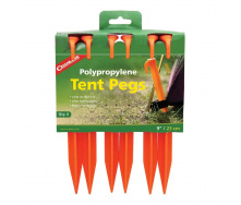 Колышки для палатки Coghlans Poly Tent Pegs 9 6 Pack (1053-CHL.9496)