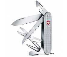 Швейцарский нож Victorinox Farmer X 93мм/10функ/рифл.серебро (0.8271.26)