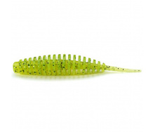 Приманка силикон FishUp Tanta 3.5in/88,9мм/5pcs./ #055 - Chartreuse/Black 10052116