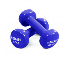 Гантели для фитнеса Zelart Beauty TA-5225-0,5 0,5кг Синий