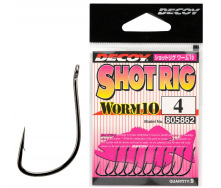Крючок Decoy Worm 10 Shot Rig #04 9 шт/уп (1013-1562.09.38)