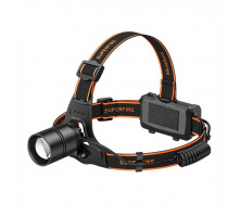 Фонарь налобный аккумуляторный масштабируемый SuperFire HL71 500 Lumen IP43 Black