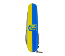 Складной нож Victorinox Huntsman Ukraine Герб на флаге (1.3713.3_T3040p)