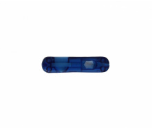Накладка Victorinox к ножу 58 мм с фонариком передняя Синий прозрачный (C.6202.Т1)