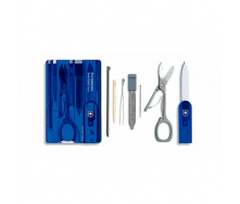 Набор Victorinox Swisscard 82x54x4 мм 10 функций Синий (0.7122.T2)