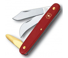 Швейцарский нож Victorinox садовый 100 мм 3 функции Красный (3.9116)