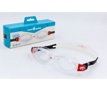 Очки для плавания MadWave CLEAR VISION M043106 Красный