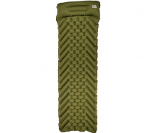 Каремат надувной Skif Outdoor Bachelor Ultralight 190х55х5 см Зеленый (1013-389.02.81)
