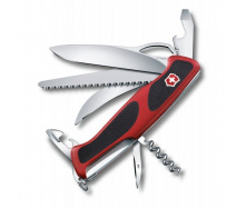 Швейцарский нож Victorinox RangerGrip 57 Черный с красным (0.9583.MC)