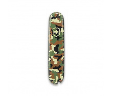 Накладка Victorinox к ножу 91 мм передняя Зеленый камуфляж (C3694.3)