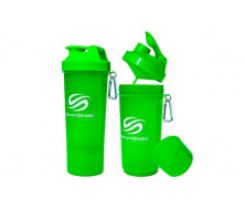 Шейкер planeta-sport 2-х камерный для спортивного питания Smart Shaker Slim FI-5054 Салатовый