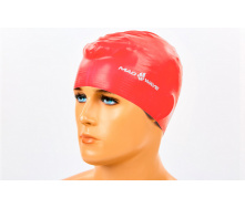 Шапочка для плавания MadWave SOLID SOFT M056502 Красный