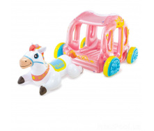 Надувной игровой центр - карета Intex 56514, 145 x 135 x 104 см