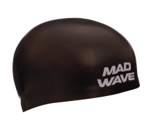 Шапочка для плавания MadWave SOFT FINA Approved M053301 M Черный