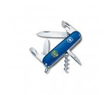 Складной нож Victorinox Spartan Ukraine 91мм 12функций Синий Большой Герб Украины (1.3603.2_T0400u)
