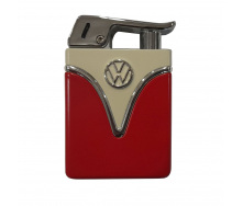 Зажигалка газовая пьезо Licences VW Metal Lighter Tank Жёлто-красная (40610129YERED)