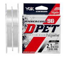 Леска YGK Ambercord SG D-PET Polyester Transparent 200m #0.5/0.117mm 2.7lb/1.2kg (1013-5545.04.33)