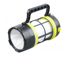 Фонарь кемпинговый RIAS F-910-B аккумуляторный с солнечной панелью 2500 mAh (3_02779)