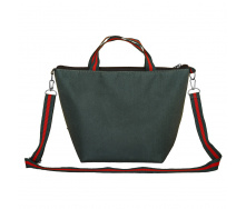 Термосумка lunch bag Зипер зеленая VS Thermal Eco Bag