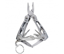 Мультитул с плоскогубцами Atlas MT-01 10в1 с чехлом Silver (3_02365)