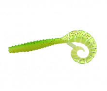Твистер Flagman TT-Grub 3.0 #1527 Lime/Lime Chartreuse FTT30-1527
