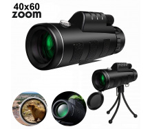 Монокуляр Panda Vision мощная подзорная труба с двойной фокусировкой монокль Панда 40x60 с треногой и клипсой для смартфона