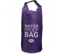 Водонепроницаемый гермомешок с плечевым ремнем Waterproof Bag 10л TY-6878-10 (PVC) Фиолетовый (PT0491)