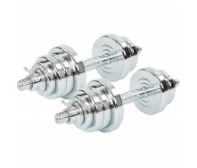 Гантели SP-Sport TA-8054-25 25кг Хром
