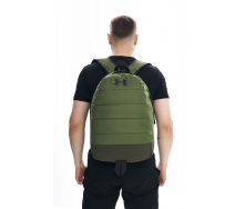 Рюкзак Матрас Хаки Under Armour черное лого (1355909276)