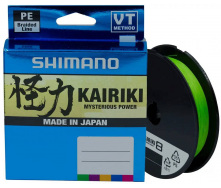 Шнур Shimano Kairiki 8 PE Mantis Green 150m 0.10mm 6.5kg (1013-2266.96.90)