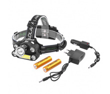 Фонарик налобный фонарь Bailong BL-T64-T6+4XPE+COB