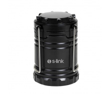 Фонарь кемпинговый на батарейках S-link SL-8710 200 лм Черный